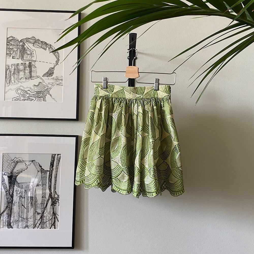 Free People Vintage Misile Circle Skirt